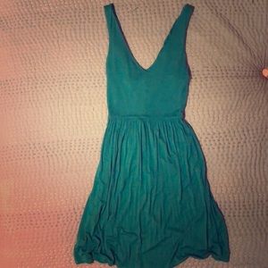 LOFT green dress